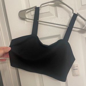 Black Crop Top - Valette Brand - Size M NWT